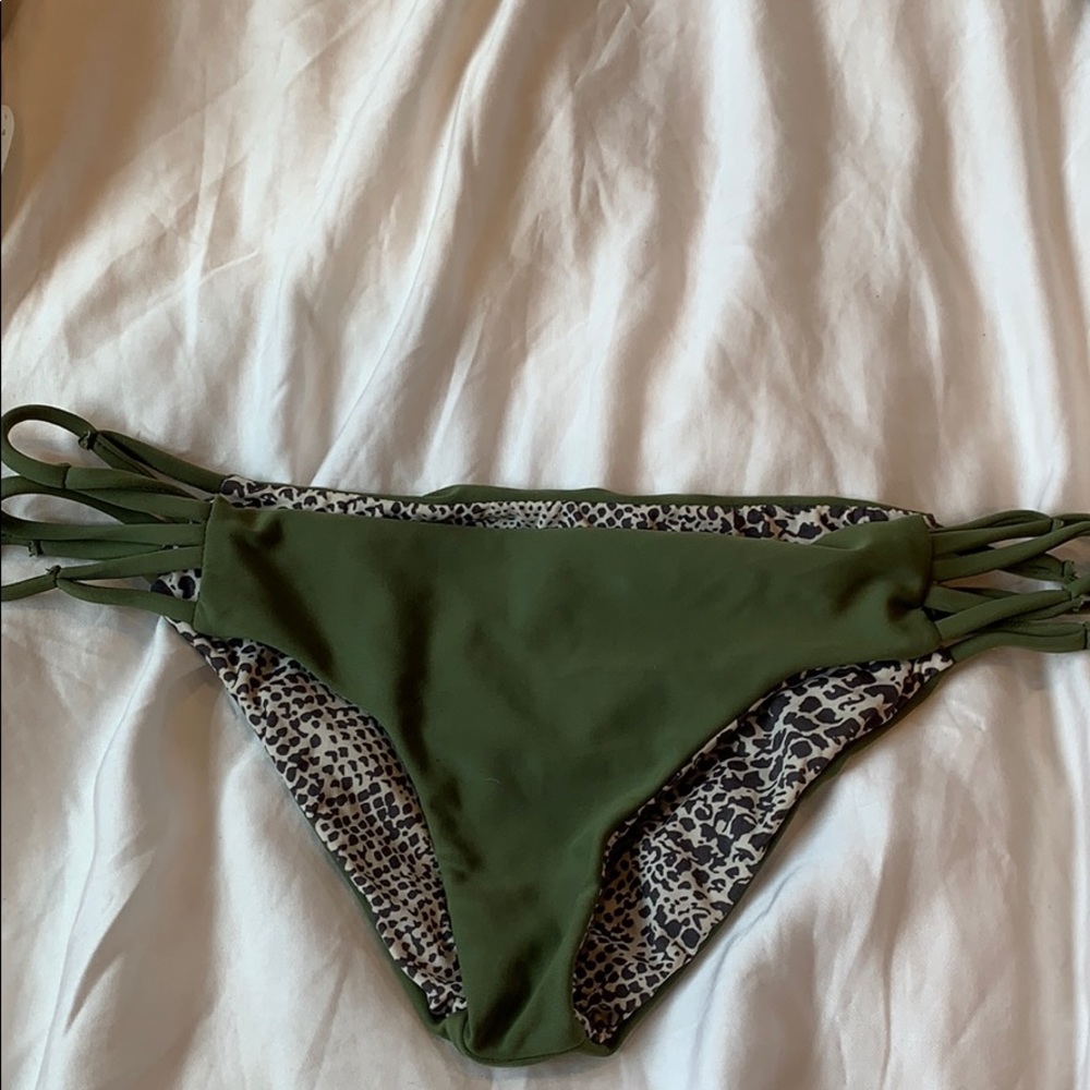 🌞Olive Green Acacia Bikini Bottoms 🥦🌊